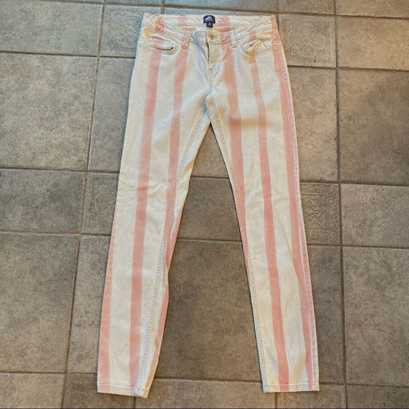 Authentic Icon AI Striped Skinny Jeans 28” - Picture 5 of 10